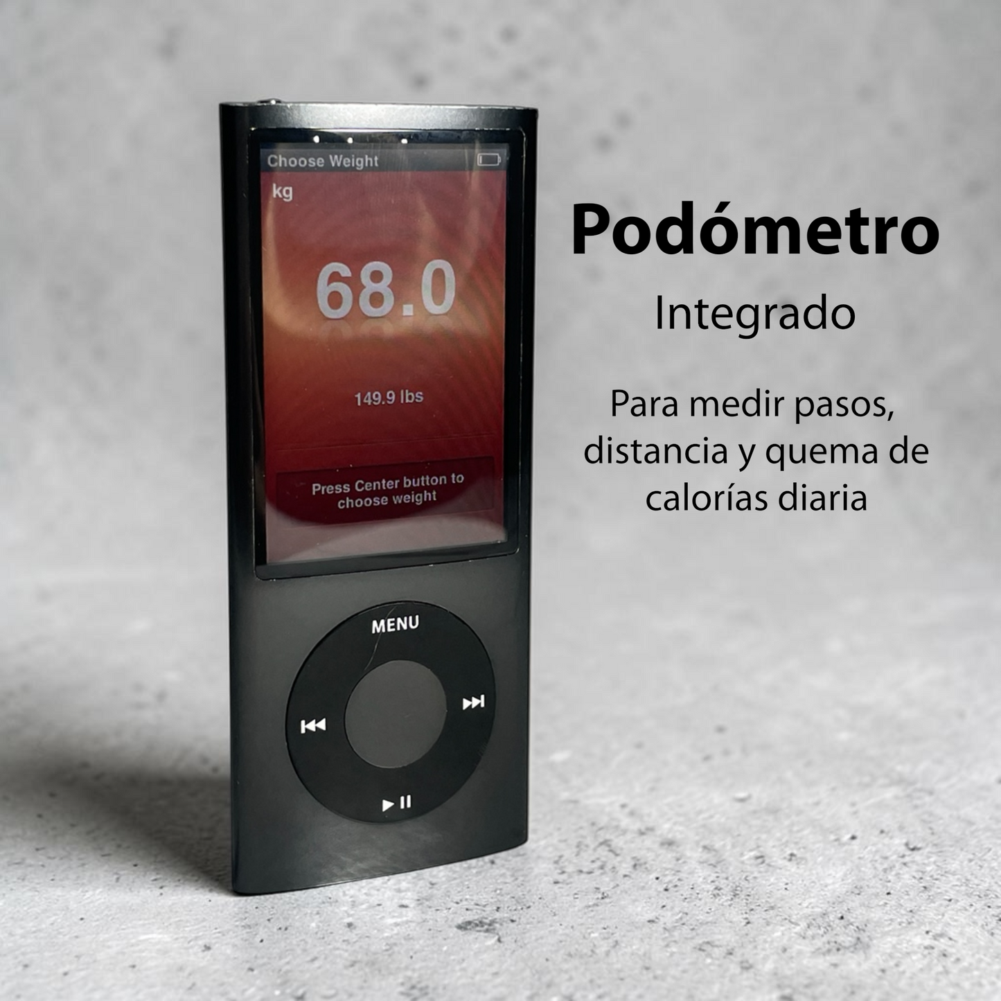 iPod Nano 5ª Generación Reacondicionado con Batería Nueva (Color Negro)