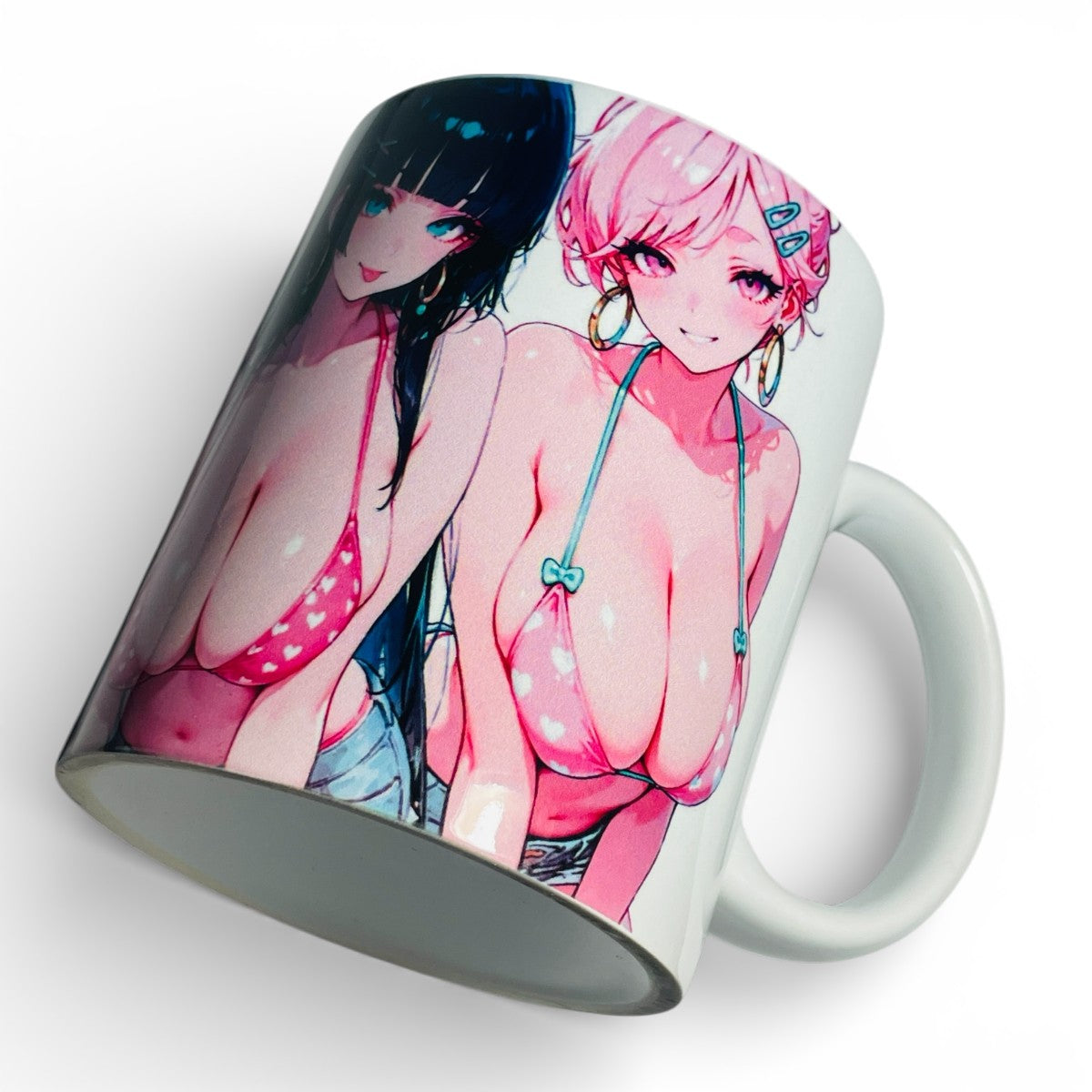 Set 2 Tazas Anime 11oz Diseño MuiMui ColorFul Ladies Coleccionable