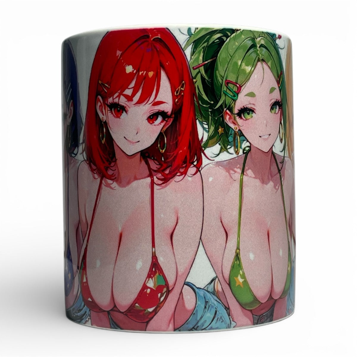 Set 2 Tazas Anime 11oz Diseño MuiMui ColorFul Ladies Coleccionable