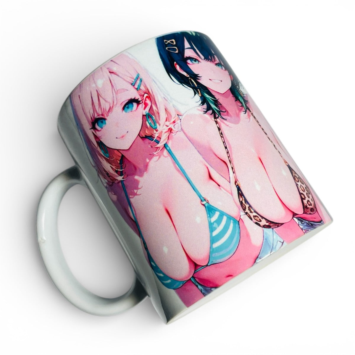 Set 2 Tazas Anime 11oz Diseño MuiMui ColorFul Ladies Coleccionable