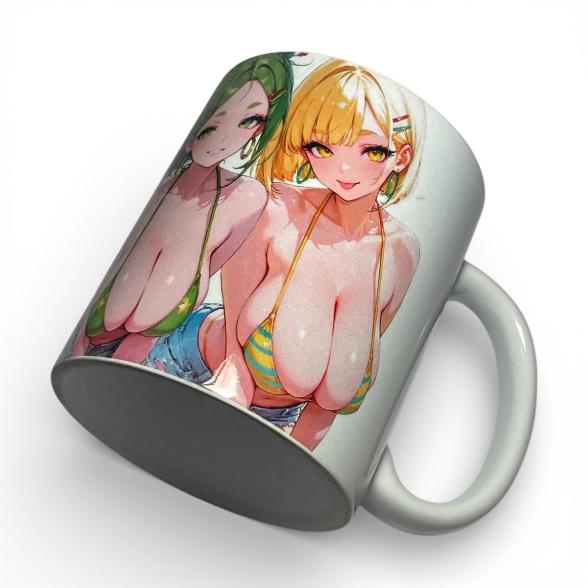 Set 2 Tazas Anime 11oz Diseño MuiMui ColorFul Ladies Coleccionable
