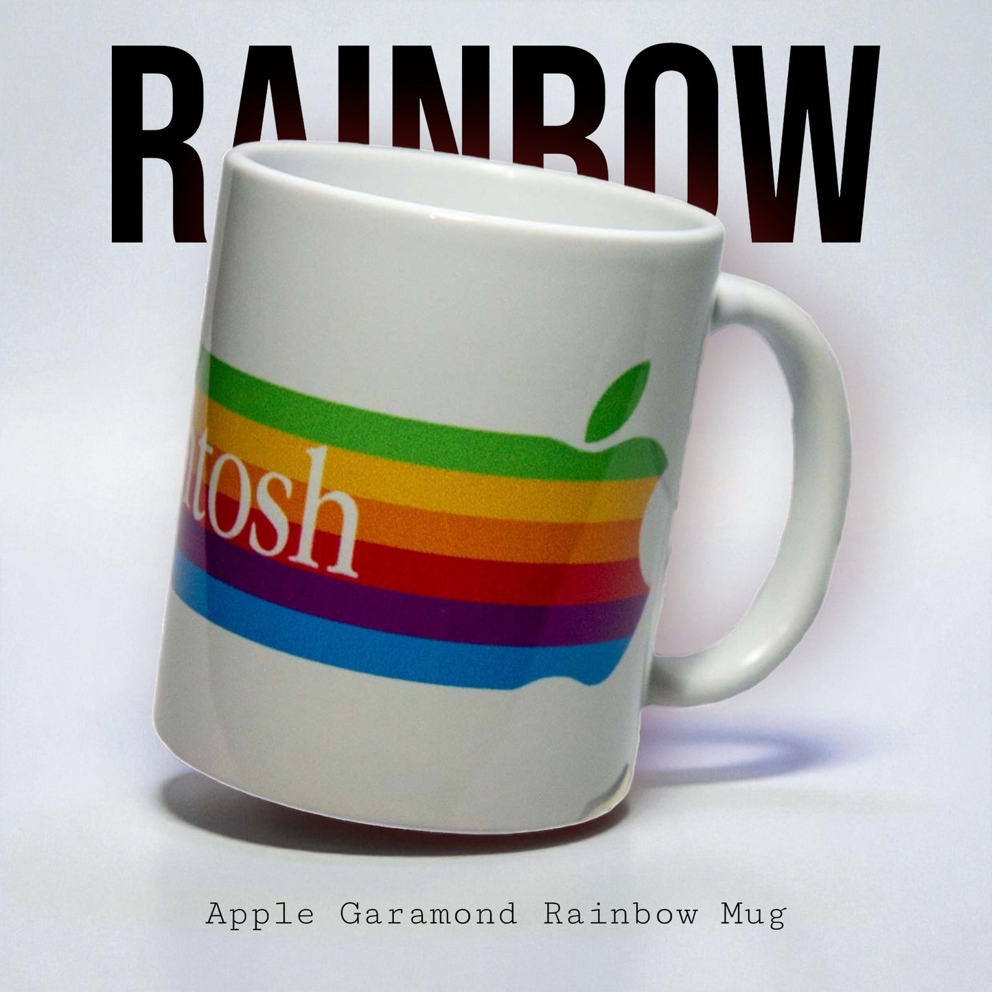 Set 4 Tazas Personalizadas 11oz Apple Retro Diferentes Diseños