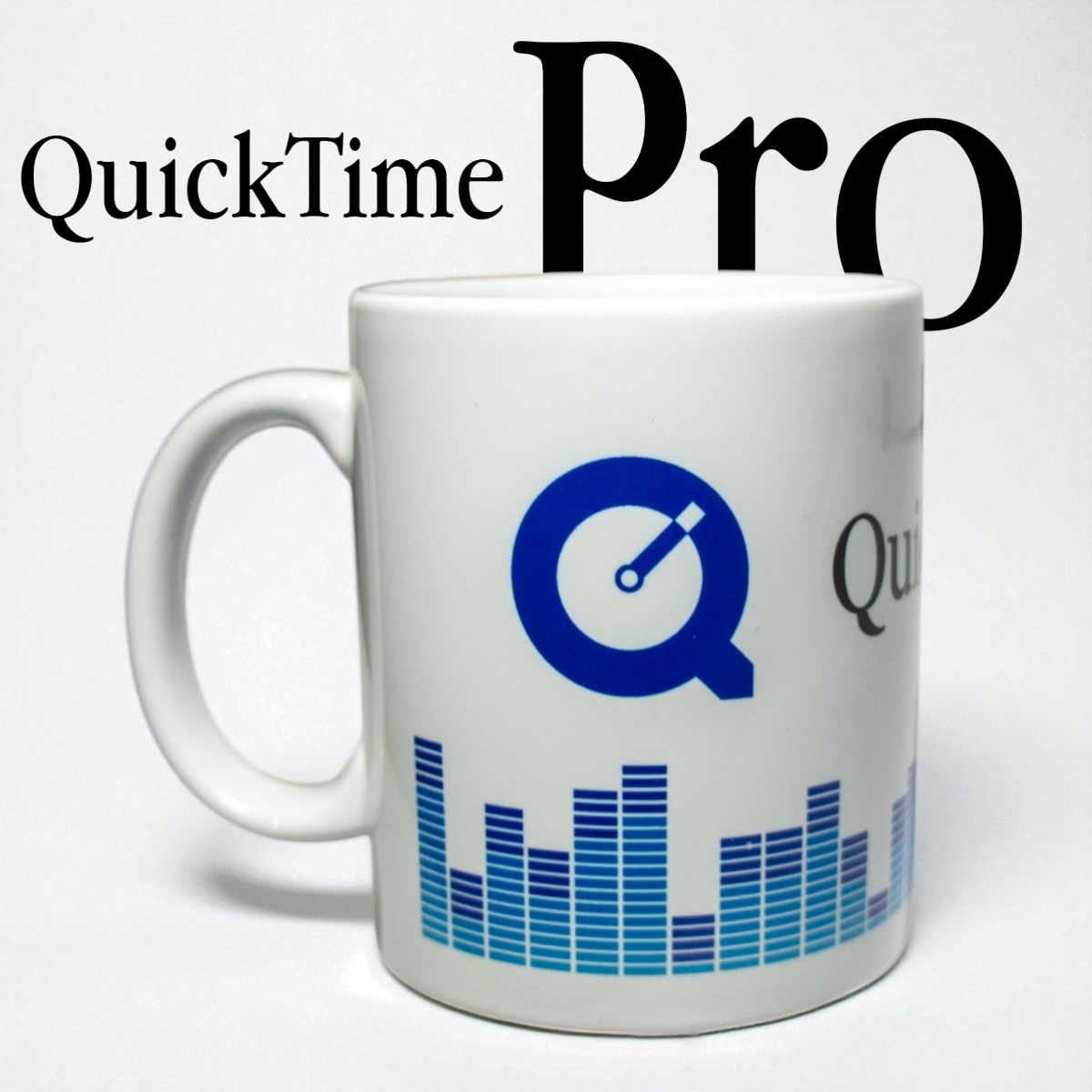 Taza QuickTime Pro 11oz Diseño Retro Apple Nostalgia Tech